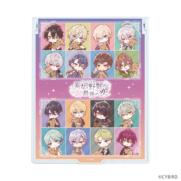 『イケメン王子 美女と野獣の最後の恋』デカキャラミラー05/コマ割りデザイン うさぎver.(グラフアートイラスト)